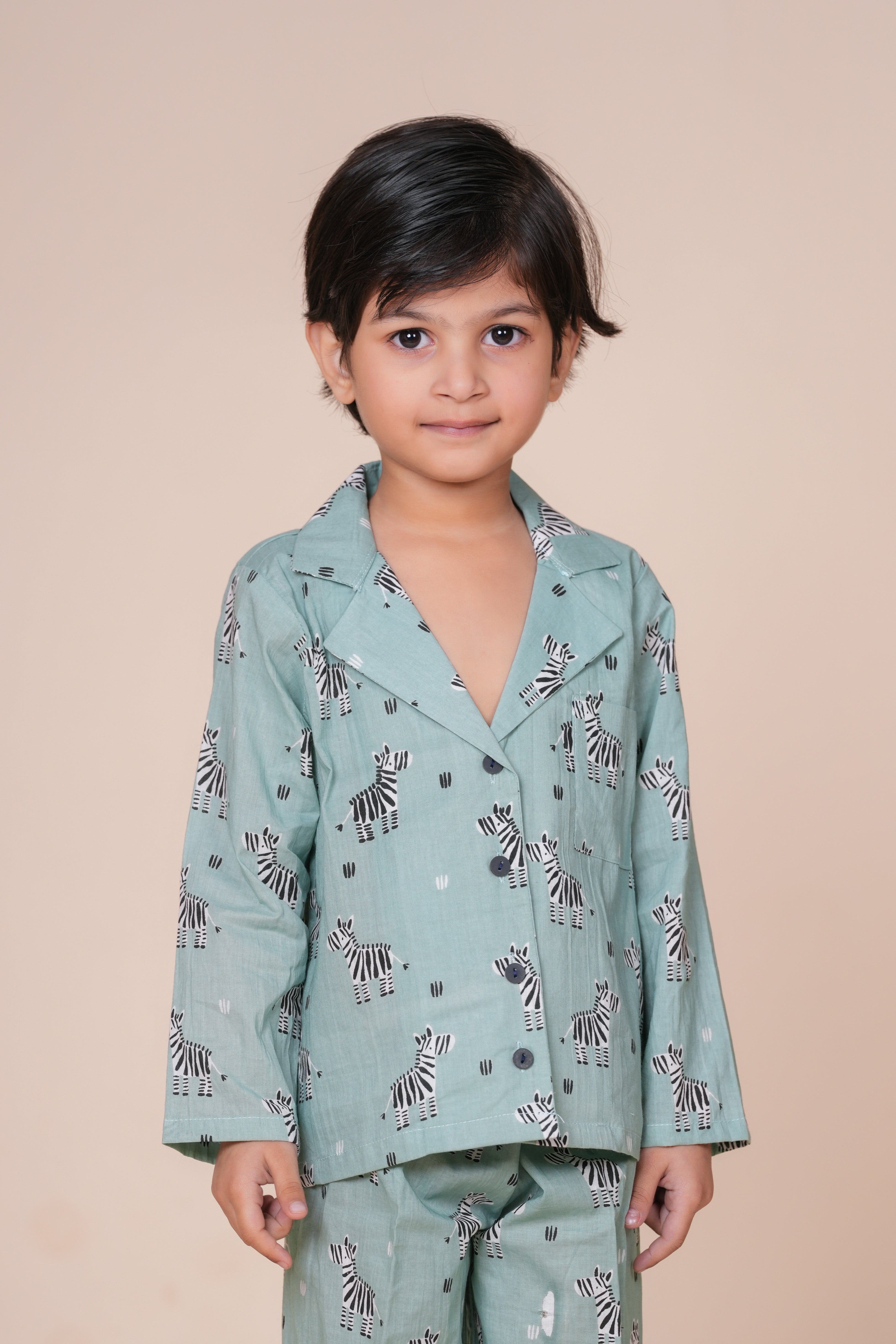 Girls Kids Pure Cotton shirt with plazzo Pant | Printed Full Sleeve shirt with Palazzo pant Set | Soft Breathable Ethnic Co-Ord Outfit