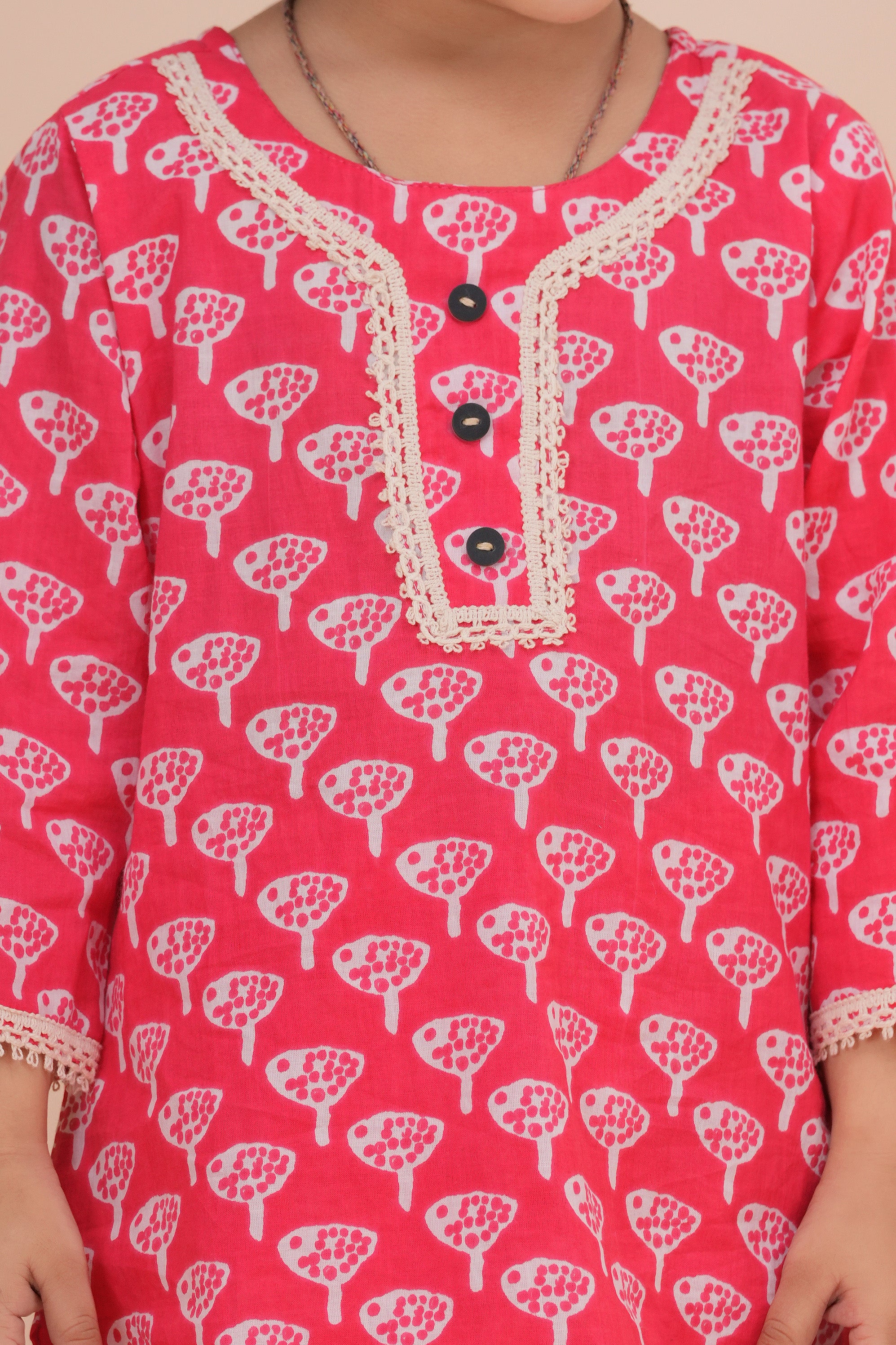 Girls Kids Pure Cotton Top and Pant Set | Printed Full Sleeve Top with Palazzo Pants | Soft Breathable Co-Ord Outfit