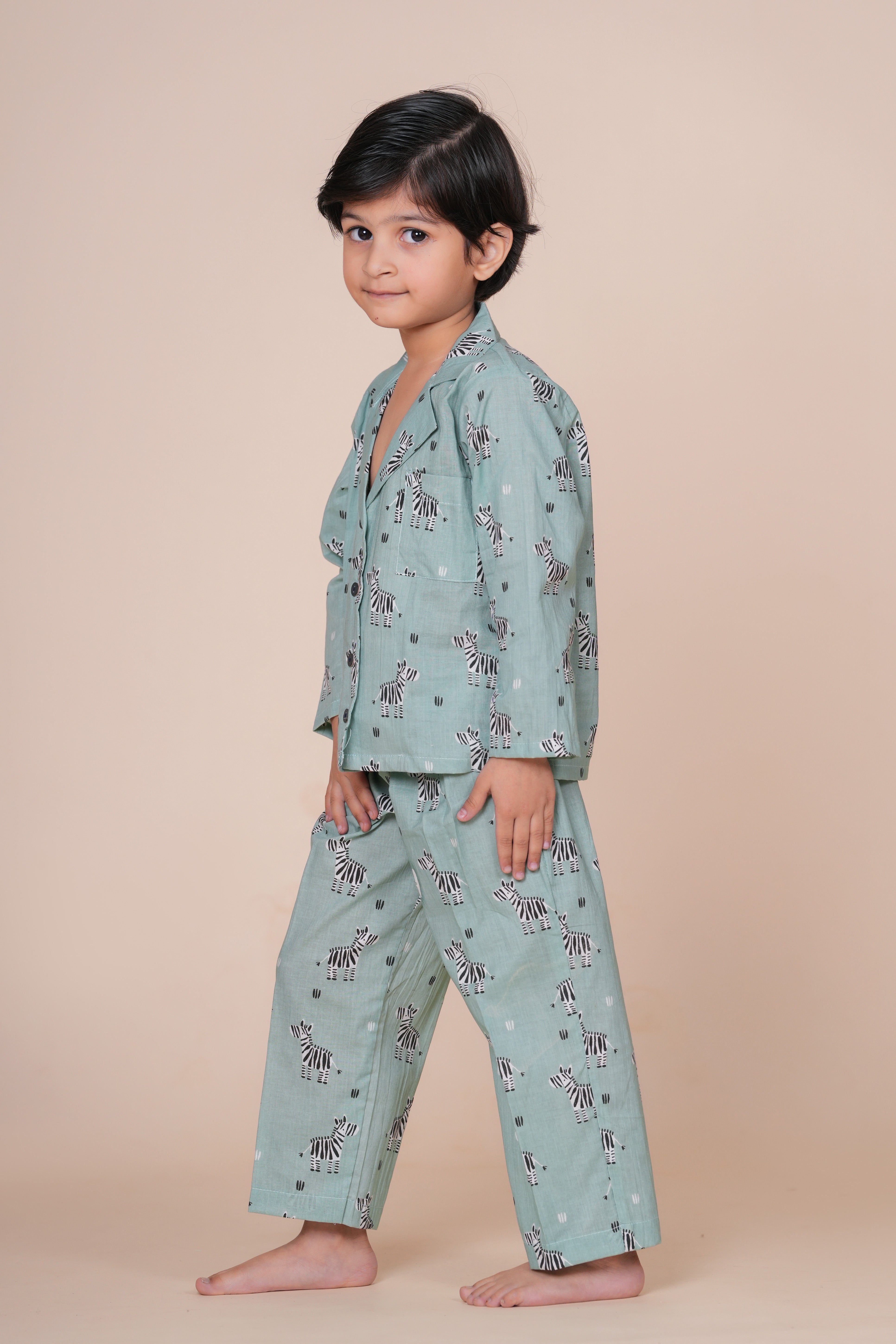 Girls Kids Pure Cotton shirt with plazzo Pant | Printed Full Sleeve shirt with Palazzo pant Set | Soft Breathable Ethnic Co-Ord Outfit